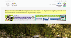Desktop Screenshot of ciudadvictoria.gob.mx